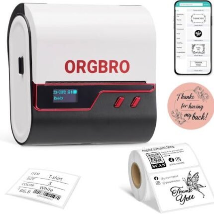 Bluetooth label maker