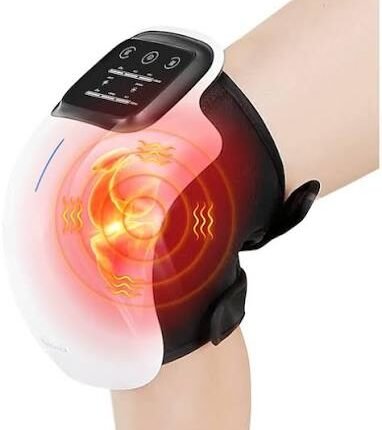 Red light therapy knee massager