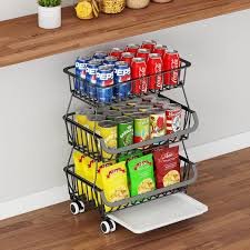 3-Tier Rolling Pantry