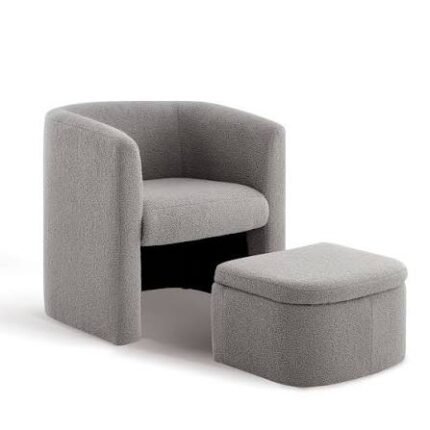 Accent Chair with Ottoma