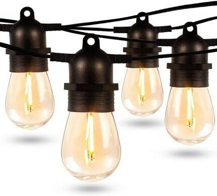 Outdoor string lights